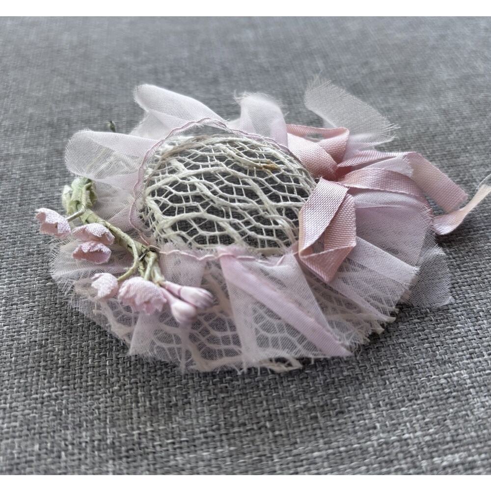 VINTAGE BARBIE HATS 'N HATS PINK LACE HAT PAK ACCESSORY 1965-1966 ONLY HTF